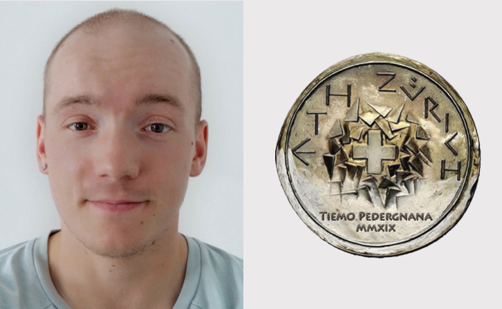 Tiemo Pedergnana ETH Medal