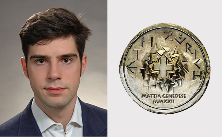 Mattia Cenedese ETH Medal